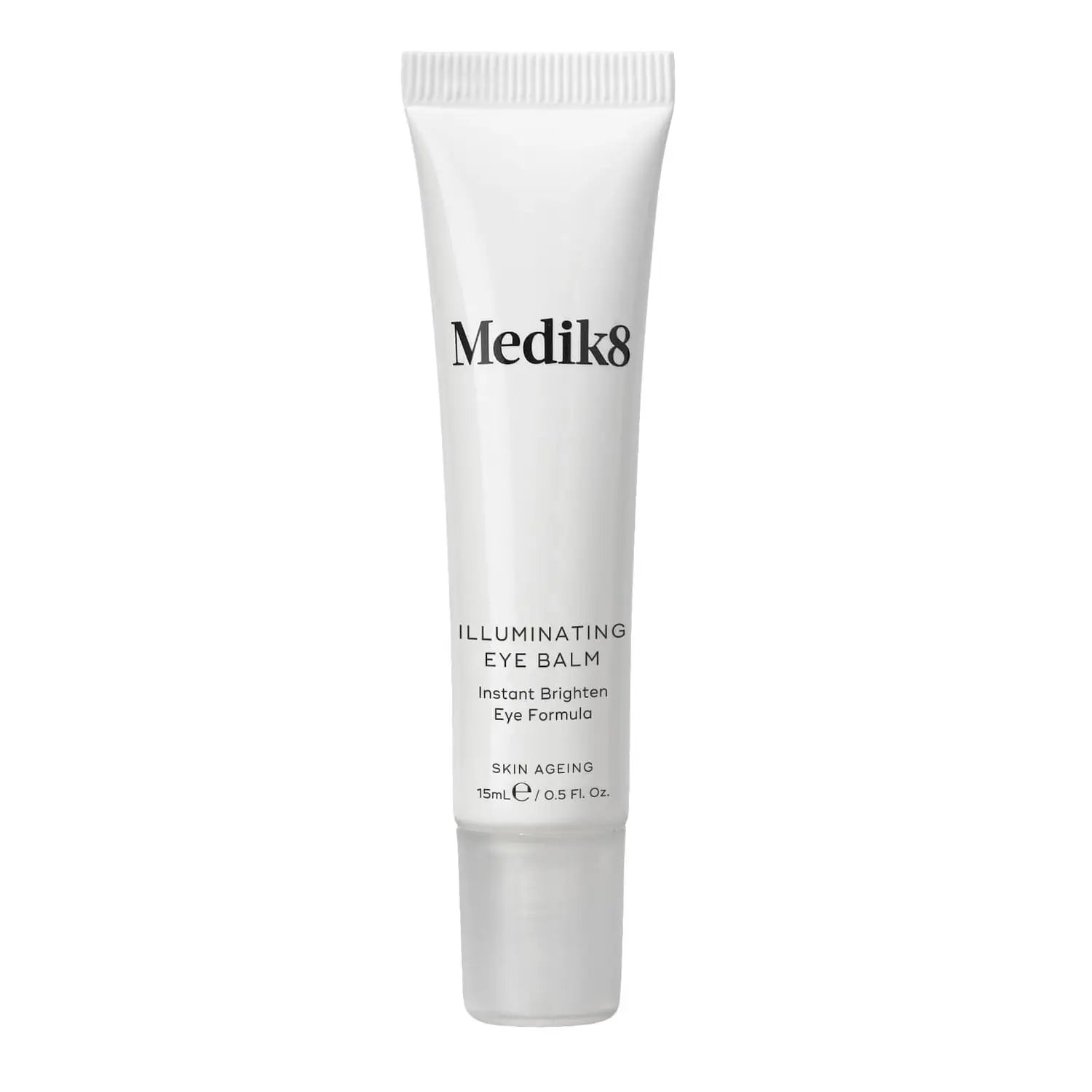 Medik8 Illuminating Eye Balm tube for brightening and skincare.