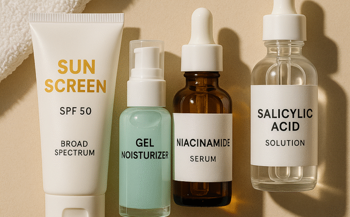 Summer skincare products 1