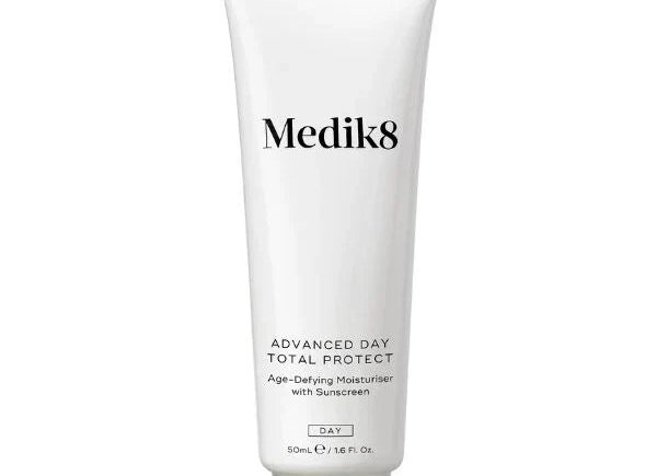 Medik8 Advanced Day Total Protect moisturizer tube.