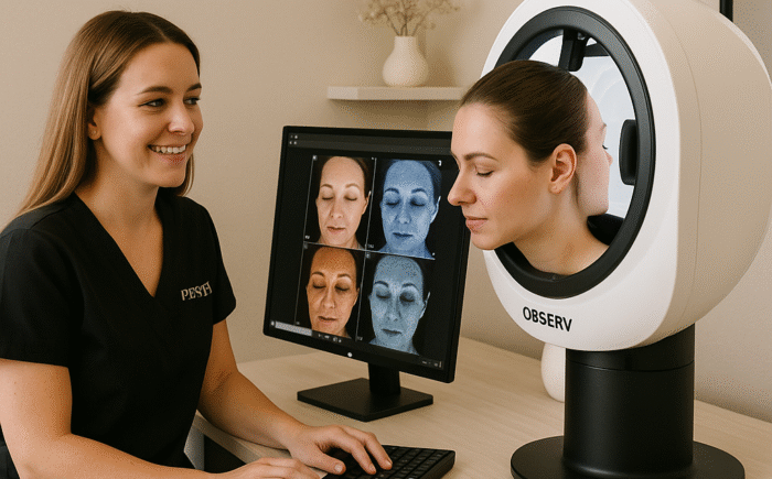 Skincare analysis consultation