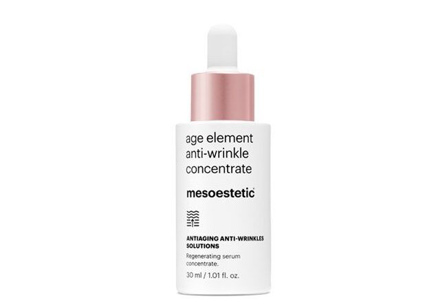 Mesoestetic Age Element Anti-Wrinkle Concentrate serum bottle.