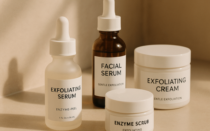Spa skincare products