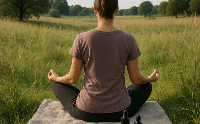Meditation greenery skincare Heathridge
