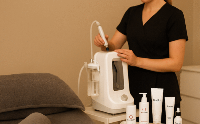 Revitalise your spring skincare routine with Hydradermabrasion at Bare Skin and Beauty